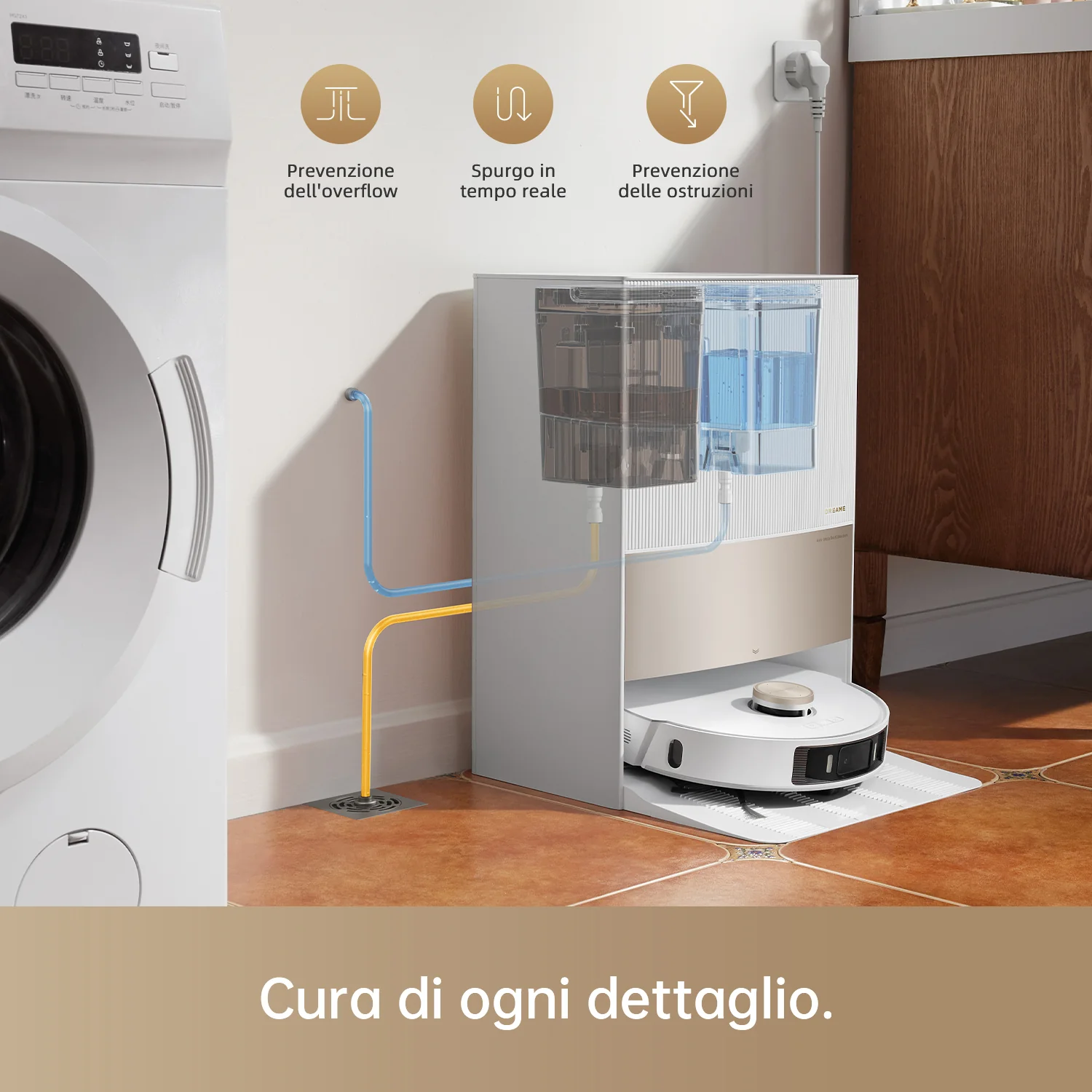 L20 Ultra/L20 Ultra Complete Kit di collegamento dell'acqua per il rifornimento e lo scarico automatici - Image 3